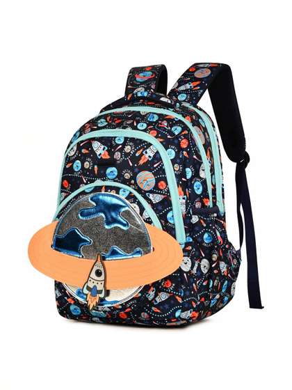HOTSHOT Unisex Kids
                    Graphic Printed Backpack