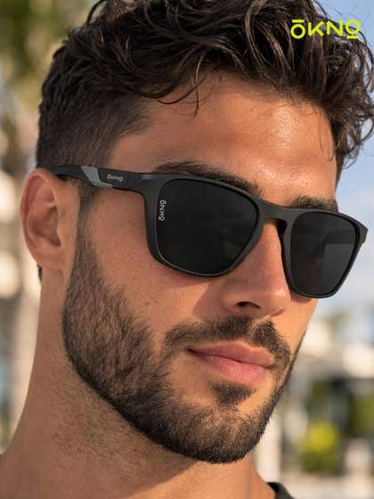 OKNO Unisex Square
                      Sunglasses with Polarised and UV Protected Lens