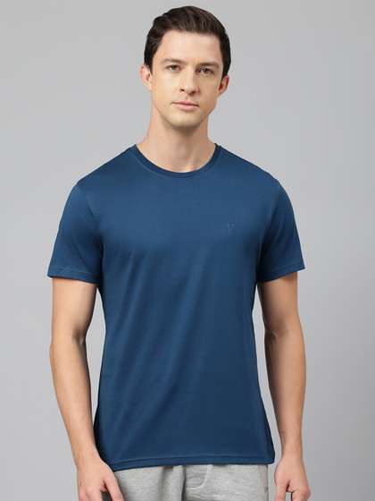 Van Heusen Men
                        Cotton Crew Neck Lounge Tshirts Regular Fit
                        Short Sleeves Soft Breathable