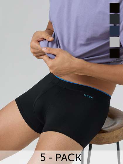 XYXX Men Pack Of 5
                        Uno IntelliSoft Micro Modal Trunk
                        XYTRNK5PCKN210