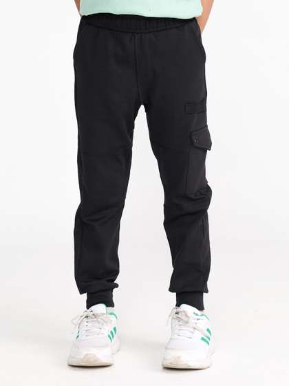 Dotokids Kids Cotton
                    Rich Cargo Joggers With Adjustable Waist