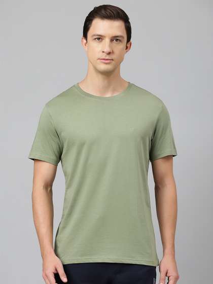 Van Heusen Men
                        Cotton Crew Neck Solid Regular Fit Soft
                        Breathable Lounge Tshirt