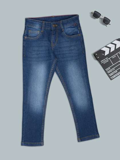 Pantaloons Junior Blue
                    Faded Jeans