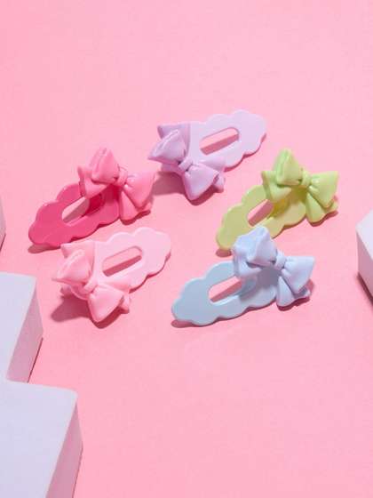 Pantaloons Junior Girls
                    Set of 6 Tic Tac Hair Clip