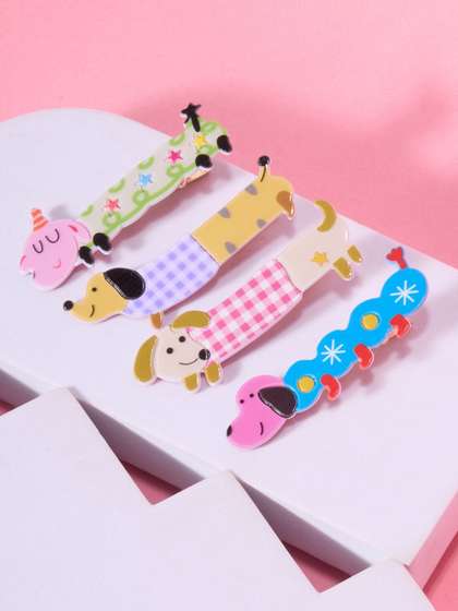 Pantaloons Junior Girls
                    Set of 4 Alligator Hair Clip