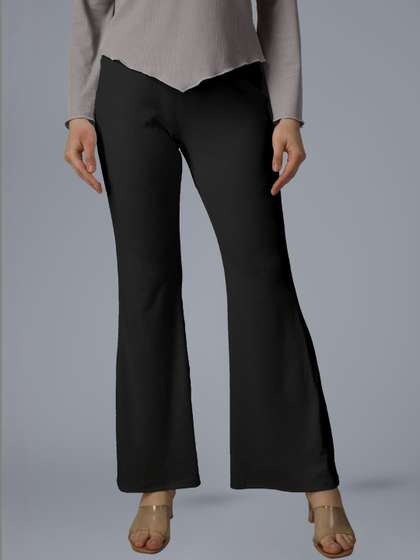 Plus Size Women
                        Comfort Wrinkle Free Trousers