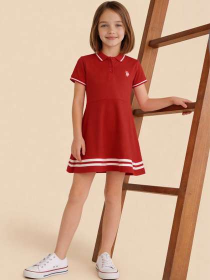 U.S. Polo Assn. Kids
                    A-Line Mini Dress