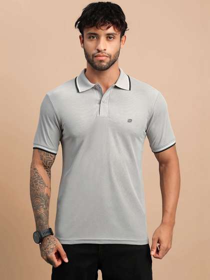 LUX NITRO Men Brand Logo Dri-FIT Polo Collar T-shirt