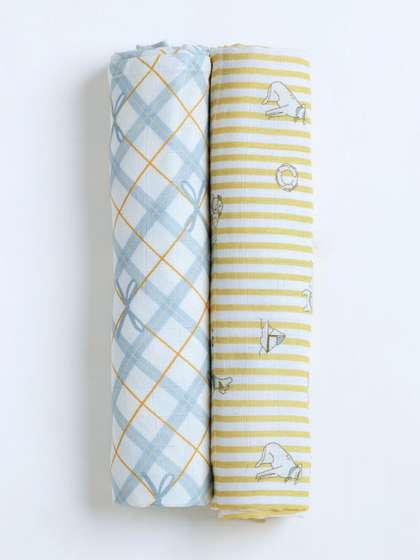 cocoon care Set Of 2
                    Breathable Printed Swaddle