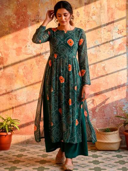 KALINI Daily Wear
                        Flared Kurti