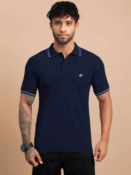 LUX NITRO Men Brand Logo Dri-FIT Polo Collar T-shirt