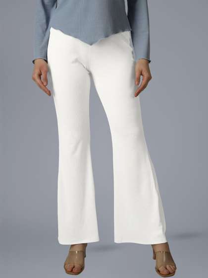Plus Size Women
                      Textured Comfort Wrinkle Free Trousers