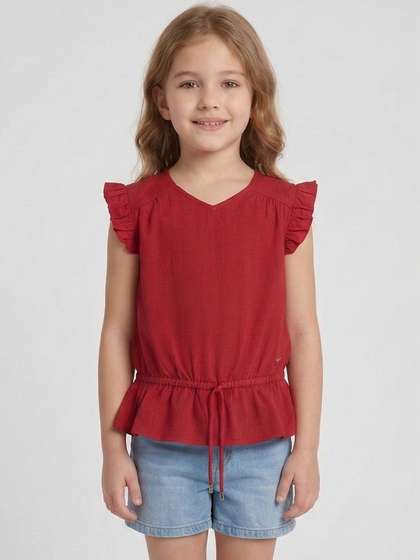 HERE&NOW Girls
                    Cotton Tops