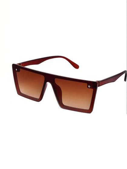 EYMEN I Unisex Kids
                    Brown Sunglasses with UV Protected Lens