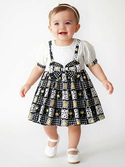 Sangria Girls Cotton
                    Dresses
