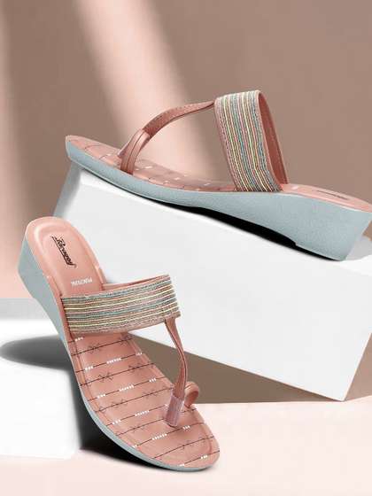 Paragon Printed One
                        Toe Flats