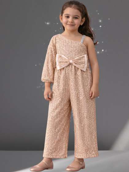 LIL DRAMA Girls Basic
                    Jumpsuit