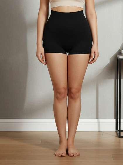 Zivame Women Black
                      Shaper Briefs ZIZSWP0748