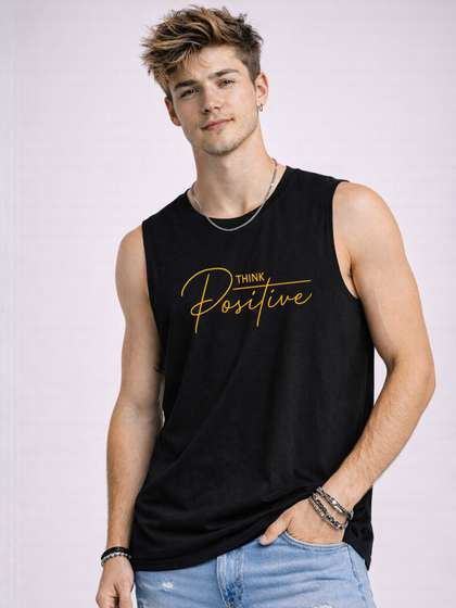 Mast & Harbour
                        Printed Round Neck Cotton Tank Innerwear Vest