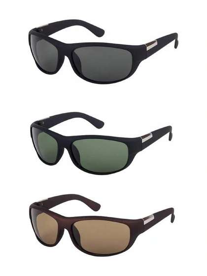 EYMEN I Unisex Kids
                    Black Sunglasses with