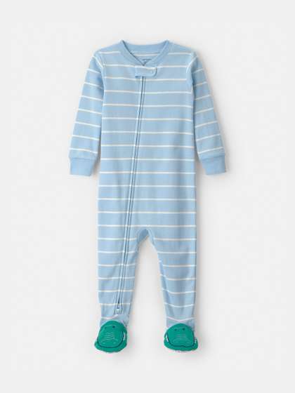 Carter's Boys Striped
                      Sleepsuit