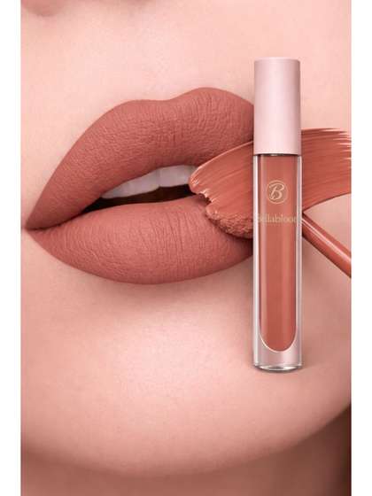 BELLABLOOM Long
                        Lasting Matte Liquid Lipstick - 5 ml - Nude
                        Brown