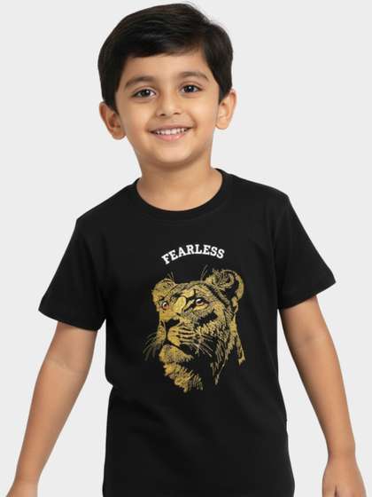 Orange Sugar Unisex Kids
                    Cotton Tshirts