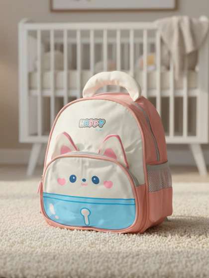 ZUZUVI Kids-Unisex
                    Colourblocked Backpack
