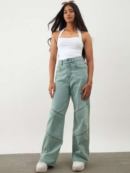 Noh.Voh - SASSAFRAS Kids
                    Girls Straight Fit Mid-Rise Jeans