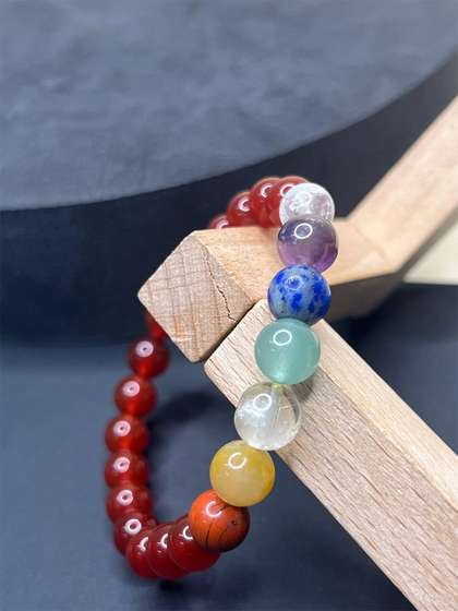 Love Rocks 7 Chakra
                    Bracelet