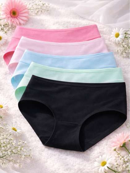 SWAPN ENTERPRISE
                        Women Assorted Cotton Hipster Briefs