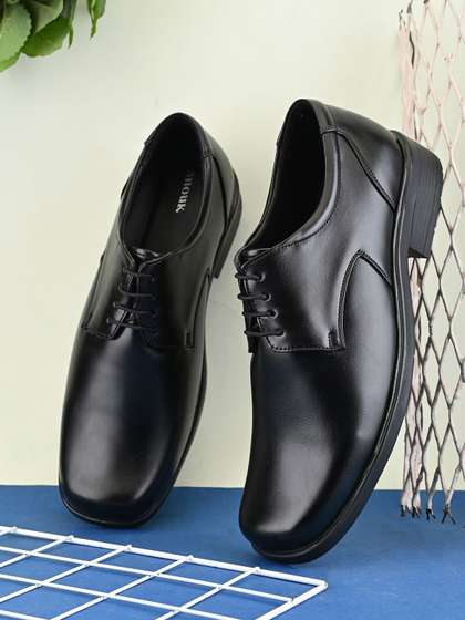 Anouk Men Round Toe
                      Lace-Ups Derbys Formal Shoes