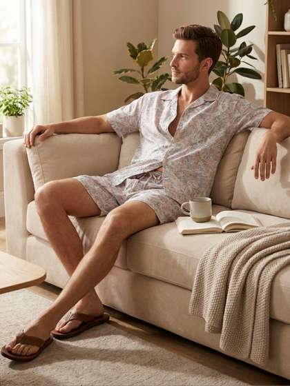 Sweet Dreams Men
                        Printed Night suit