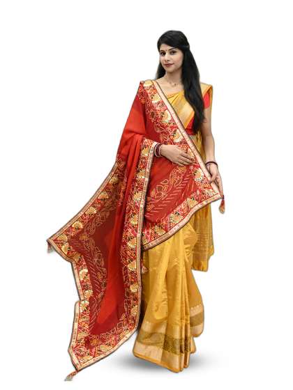 Ranisatiya creation
                        Bandhani Printed Gotta Patti Dupatta