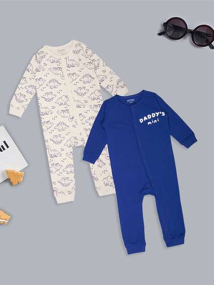 Pantaloons Baby Infants
                    Pack Of 2 Printed Romper