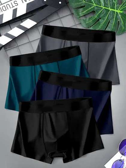 CAVENDERS Men Pack of
                      4 Assorted Basic Briefs