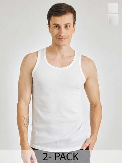 Pepe Jeans Men Pack
                        of 2 Innerwear Vests