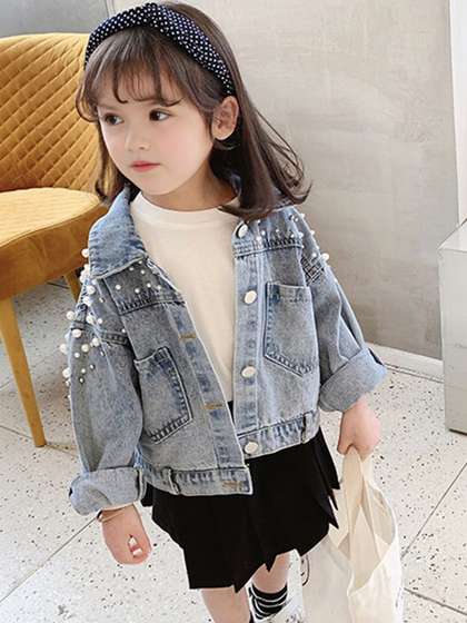 FOREVER FRIDAY Girls
                    Denim Jacket