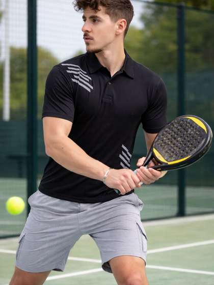 ARMISTO Men DriFit Polo Collar T-shirt