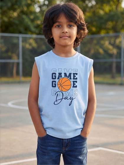 HELLCAT Boys Graphic
                    Printed Regular Innerwear Vests