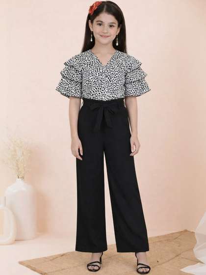 ORIEX THE ORIGINAL
                    FASHION Girls Printed Basic Jumpsuit