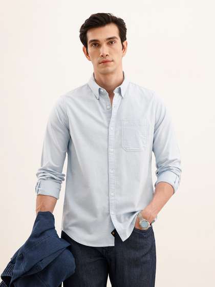 WROGN Men Slim Fit
                        Casual Shirt