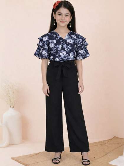 ORIEX THE ORIGINAL
                    FASHION Girls Printed Basic Jumpsuit