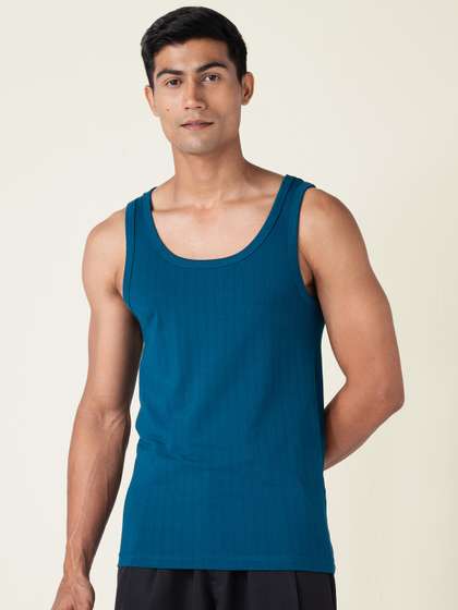 DAMENSCH Neo
                          Cotton Premium Cotton Blend Ultra Soft Fabric
                          Pinstripe Vests