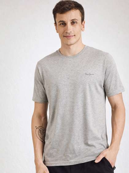 Pepe Jeans Men Crew
                      Neck Relaxed Fit Lounge Tshirt