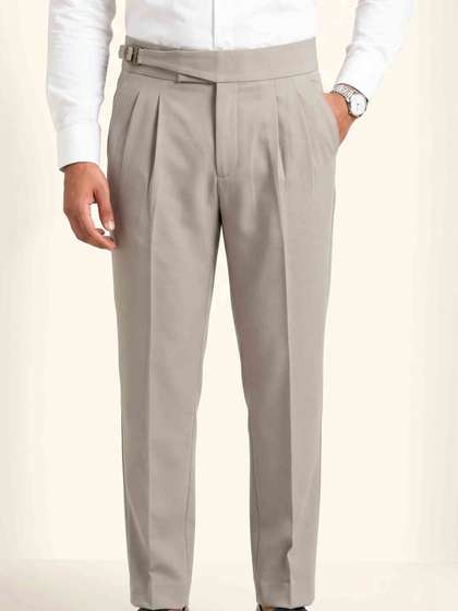 Kites Club Men
                          Loose Fit High-Rise Trousers