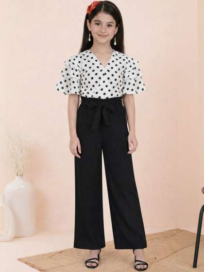 ORIEX THE ORIGINAL
                    FASHION Girls Printed Basic Jumpsuit