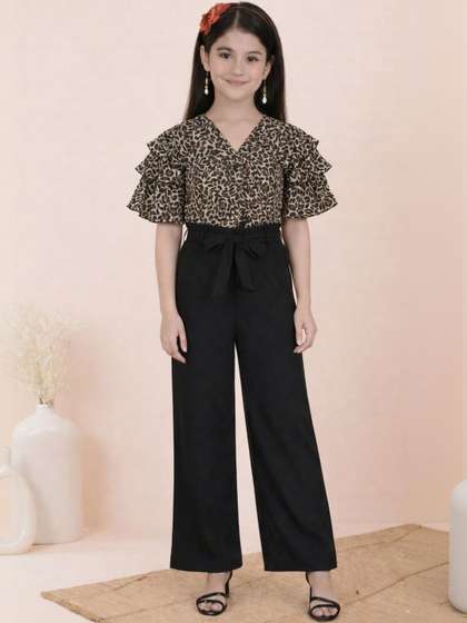 ORIEX THE ORIGINAL
                    FASHION Girls Printed Basic Jumpsuit