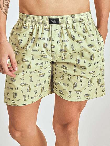 Pepe Jeans Printed
                        Pure Cotton Breatheable Boxer