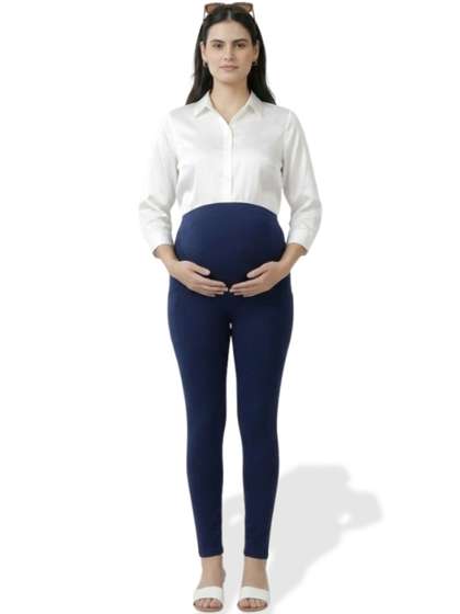 ADORE A BOO Women
                        Cotton Solid Leggings